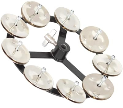 Campana de Hi-hat de Cobre Plata para Batería, Reemplazo