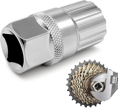 Baooery Fahrrad Freilauf Entferner, Zahnkranzabzieher Zubehör Tool Kassettenabzieher Ritzelabzieher Fahrrad Zahnkranzabzieher Fahrrad Kassette Werkzeug für6/7/8/9/10/11 Rotationsschwungrad