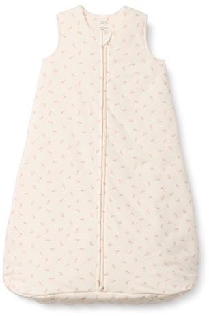Amazon Essentials x Sofia Grainge Saco de Dormir de Algodón, Manta para Llevar de 2,5TOG Unisex Bebés, Marfil Rosa Conejitos, 12-18 meses