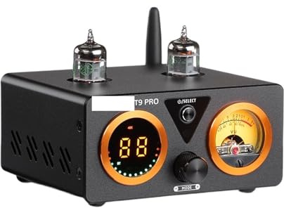1 pz T9 PRO APTX HD Amplificatore Audio 100Wx2 HiFi Stereo Amplificatore di Potenza USB DAC COAX OPT VU Meter Amplificatore a Valvole