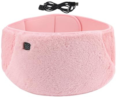 Bouillotte Chauffante pour Crampes Menstruelles,Accessoire de Chauffage 2-en-1 Ventral,Coussin Chauffant Portable - Pour Femmes Adolescentes Adultes Actives Etudiantes A La Maison Au Bureau En