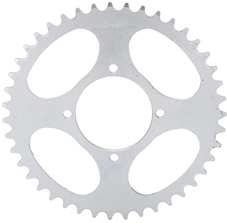 Klanata 520 43T Pignone posteriore 43 denti Passo 520 Ruota per catena adatta per fai da te Go Kart ATV e moto leggere - Costruzione in lega di acciaio resistente Parte di ricambio