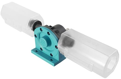 wolfcraft Pompe à Eau pour Perceuse Solid 1300 l/h, Débit Max. 15 m | Modèle auto-aspirante en plastique renforcé, compatible avec perceuses de 600W pour vider fûts de pluie. 4540000