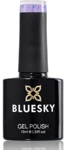Bluesky Light Changing Gel Nail Polish 10ml, Rock and Roll - LC06, Purple/Red Glitter Soak-Off Gel Polish for 21 Day Manicure, Professional, Salon and Home Use, Requires Curing Under UV/LED Lamp