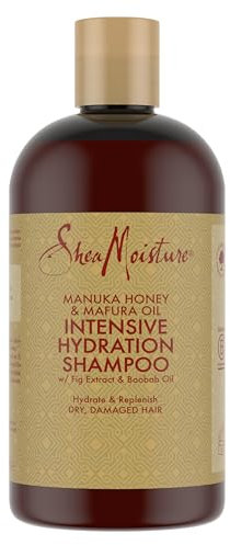 SHEA MOISTURE Manuka Honey & Mafura Oil Intensive Hydration Shampoo silicone and sulphate free shampoo for dry, damaged hair 384 ml