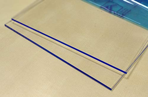 Laserplast Acrylglas transparent 3mm 40x40 cm - Methacrylat - Verschiedene Größen (100 x 100, 100 x 70, 50 x 50, 30 x 30 usw.) - Platte aus Acrylglas - Transparente Acrylplatte
