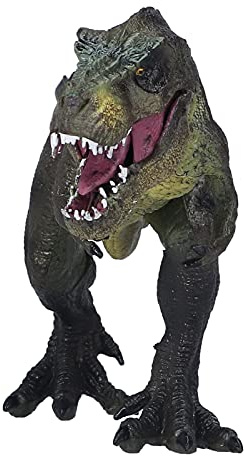 Srliya Lebensechte Dinosaurier-Figur, Spielzeug, Sehr Detailliertes Dinosaurier-Modell aus Kunststoff, Frühes Pädagogisches Dinosaurier-Spielzeug (Gehender Tyrannosaurus Rex