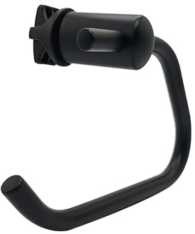 Handy Pap Handtuchhalter – Toilettenpapierrollenhalter lässt Sich direkt am Heizkörper befestigen (Mattschwarz)