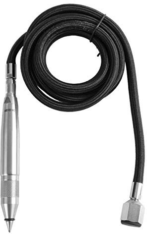 Industrieller pneumatischer Gravierstift mit Schlauch Air Scribe Hammer Werkzeug zum Beschriften auf harten Materialien