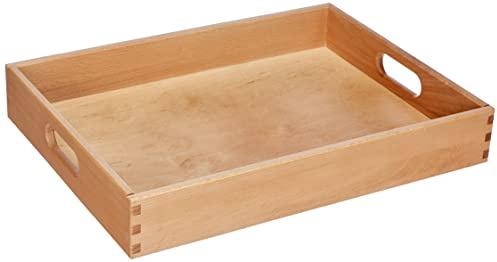 Zeller 13307 Scatola Multiuso, Legno, Beige, 40x30x7 cm