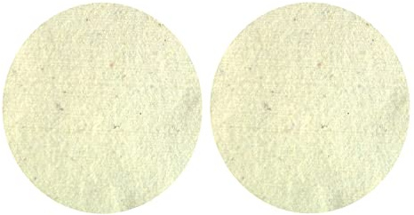 DirtyDog 4-Stück Wollpads - superweich - 100% Schafschurwolle Pad, Ø 150 mm - Polierbad für geöltes, versiegeltes Parkett, Laminat, Marmor, Granit, PU-Epoxy Böden, Linoleum, und Vinyl. - Passend zu Poliermaschine DirtyDog