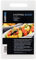 Chef Aid Poly Chopping Board, White, 15.5 x 25.5 x 0.9 cm