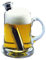 Westmark Bierwärmer mit Halter, Länge: 16 cm, Rostfreier Edelstahl, Silber, 63282260