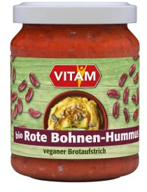 VITAM Rote Bohnen Hummus (1 x 125 g)