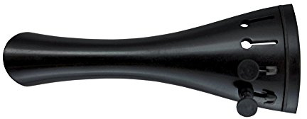 Ulsa 500112 Saitenhalter für Violine, Französisches Modell, 2 Feinstimmer, Ebenholz