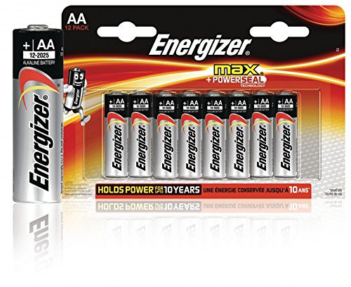 Energizer Max AA Batteries - 12 Pack