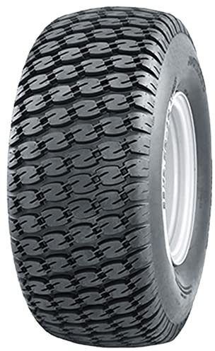 Parnells - 1 Roue Complète pour Tondeuse à Gazon 22,5 x 10,00-8, 4 Plis Wanda P532, Jante à 4 Goujons de 4 Pouces, Pneu Sans Chambre à air pour Pneu de Tondeuse Autoportée et Roues John Deere Gator