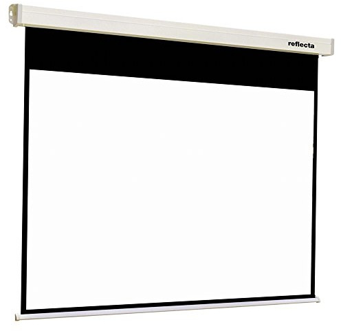 Reflecta Crystal-Line Rollo lux 160 x 160 1:1 Negro, Color blanco pantalla de proyección - Pantalla para proyector (Negro, Color blanco)