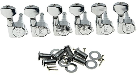 Wilkinson Chrome E-Z LOK Post Guitar Tuners Tuning Keys Pegs Machine Heads for Strat Tele