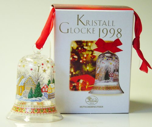 WEIHNACHTSGLOCKE GLAS 1998
