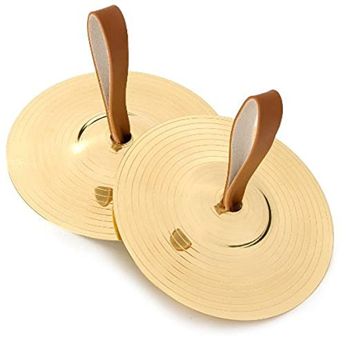 Percussion Plus PP868 - Par de platillos de marcha de 8 pulgadas
