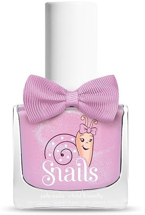 Snails 516073 Kinder Nagellack Candy Floss, auf Wasserbasis, abwaschbar, unbedenklich, vegan