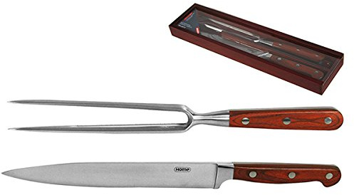 Home Professional - Juego de 3 Cuchillos de Cocina con Mango de Madera