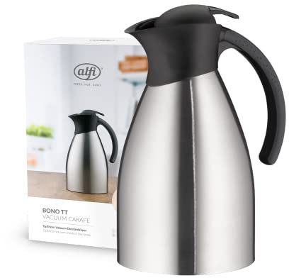 alfi Isolierkanne Bono, Edelstahl mattiert 1,5 l