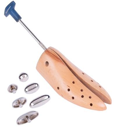 FootFitter Premium One‑Way Shoe Stretcher (Men’s Medium 9-11) SINGLE
