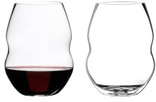 RIEDEL Swirl - Copa de vino, 2 unidades (paquete de 1), transparente