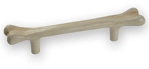 SIRO Möbelgriff Büttelborn, Afrika, Knochen, Ägypten, Design, Kunststoff elfenbein, 160 mm x 37 mm x 26 mm, LA 96 mm, H116-162A38