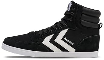 hummel män smal stad High-Top, Svart vit Kh - 45 EU