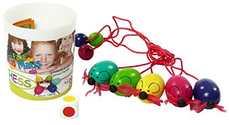 Hess Holzspielzeug 14919 - Spiel aus Holz Fang die Maus EIN