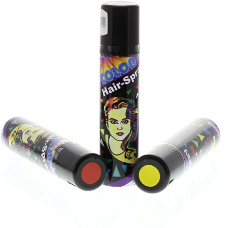 Carnival 30108 Hair Spray Colour Yellow Colour Hair Spray Neu/OVP