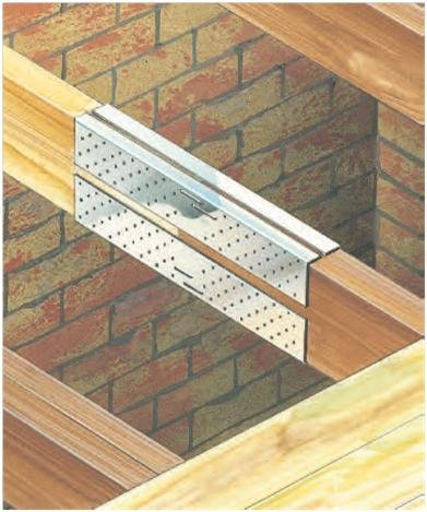 Bat Splice Plates. Joist Connecting Repair Plates (L98) Set 4 Inc. Nails (DELIVERY to Mainland UK ONLY)