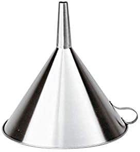 Paderno 42562 – 12 Entonnoir, Acier Inoxydable Diametro 14 cm