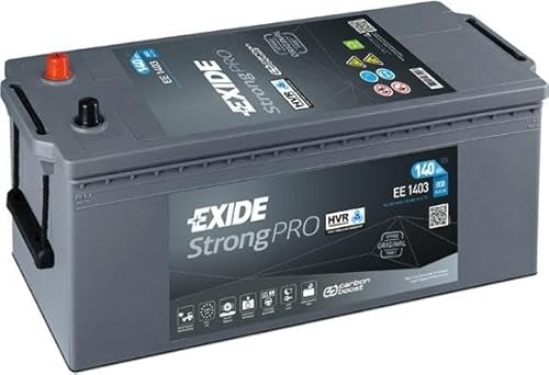 EXIDE EE1403 Strong PRO EFB+ Autobatterie/Starterbatterie 140Ah 12V 800A Heavy Duty EFB DIN/ISO D4 Kompatibel mit IVECO DAILY III Bus, VOLVO FL 10