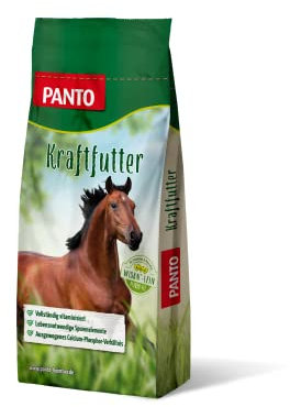 PANTO Formel A Pferdefutter 25 kg – Allroundpellet für die Krippenfütterung, Krippenfutter mit Allen wichtigen Vitaminen & Spurenelementen, Pelletfutter 5mm