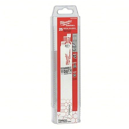Milwaukee 9 18 TPI The Torch SAWZALL Blade (25 Pack), 48-00-8788, Lot of 1