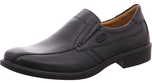 Jomos Herren Classic Slipper, Schwarz Schwarz