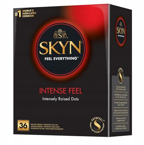 Mates Skyn Intense Feel Kondome, latexfrei, 36 Stück