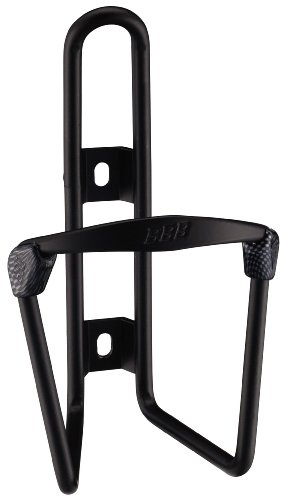 BBB Cycling Water Bottle Holder Universal Bike Bottle Cage for Road Bike and MTB Lightweight FuelTank BBC-03 Matt Black