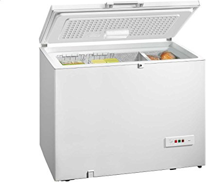 Siemens GC27MAW40 iQ500 - Frigorifero da congelatore, A+++ 215 l, colore: bianco, super congelatore, SafetyGlass e EcoPlus