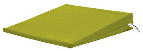 Sport-Tec Sitzkeilkissen VB 120 Sitzkissen Orthopädisch Keilkissen mit Kunstlederbezug, Auto Sitz Kissen, Büro Sitz Kissen, Sitzkeil