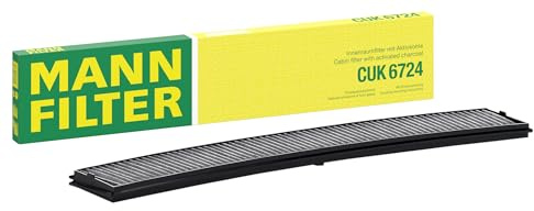 MANN-FILTER CUK 6724 Filtro aria cabina - Filtro Antipolline con Carbonio attivato - per Autovetture + veicoli commeriali