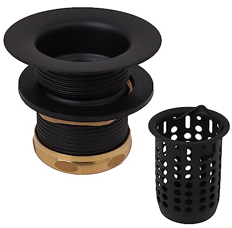 Westbrass D218-62 - Filtro a barra, colore: Nero opaco