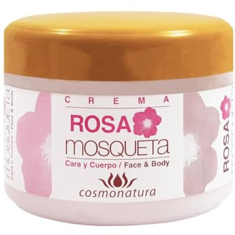 Crema Facial, Corporal y de Manos con Aloe y Rosa Mosqueta | Nutrición y Regeneración en 250ml - Bionatural 11420