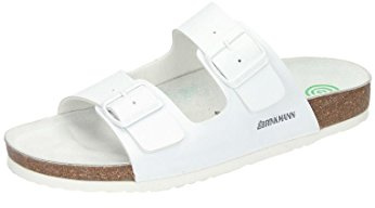 Dr. Brinkmann Herr 603141 Mules, Vit - Weiß (Weiß), 38 EU, Vit Weiß Weiß, 37.5 EU