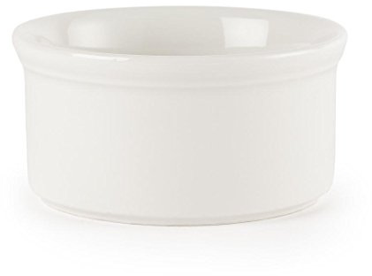 Churchill Super vitrificada P774 Ramekin, grande, 170 ml, blanco (Pack de 24)