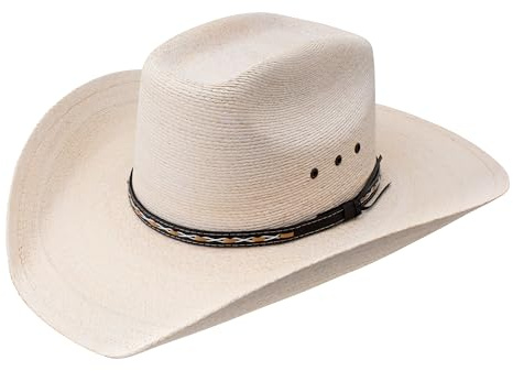 Stetson SSSQRE-7940 Hut mit quadratischen Ösen, oval, Reg
